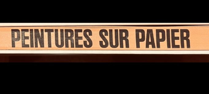 Pierre Soulages, w kolorze bejcy